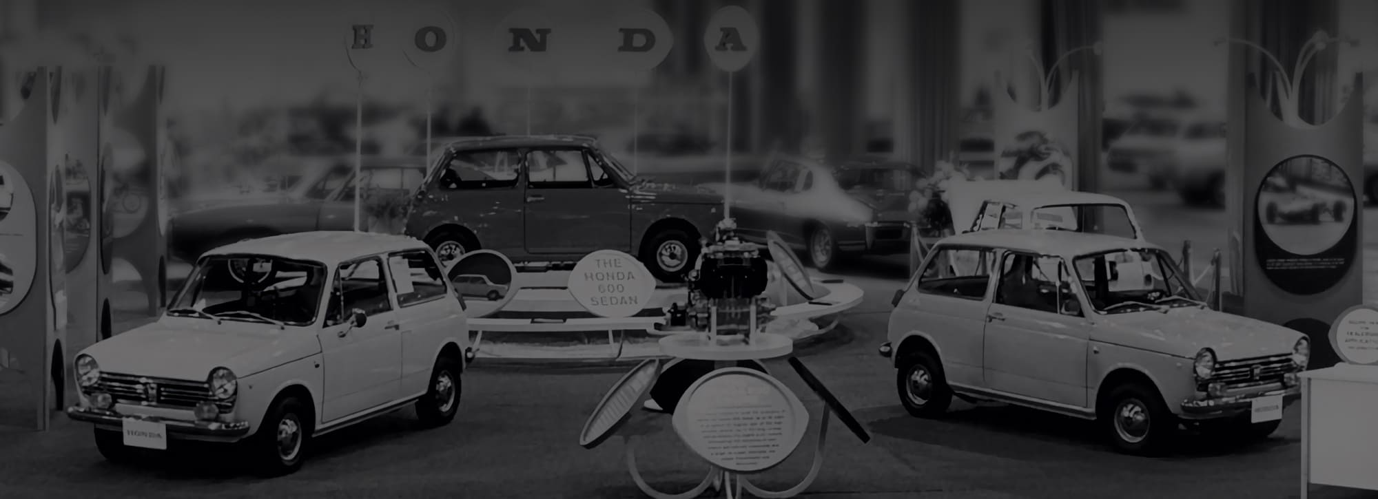 The Honda Heritage Center lobby from the '60s.