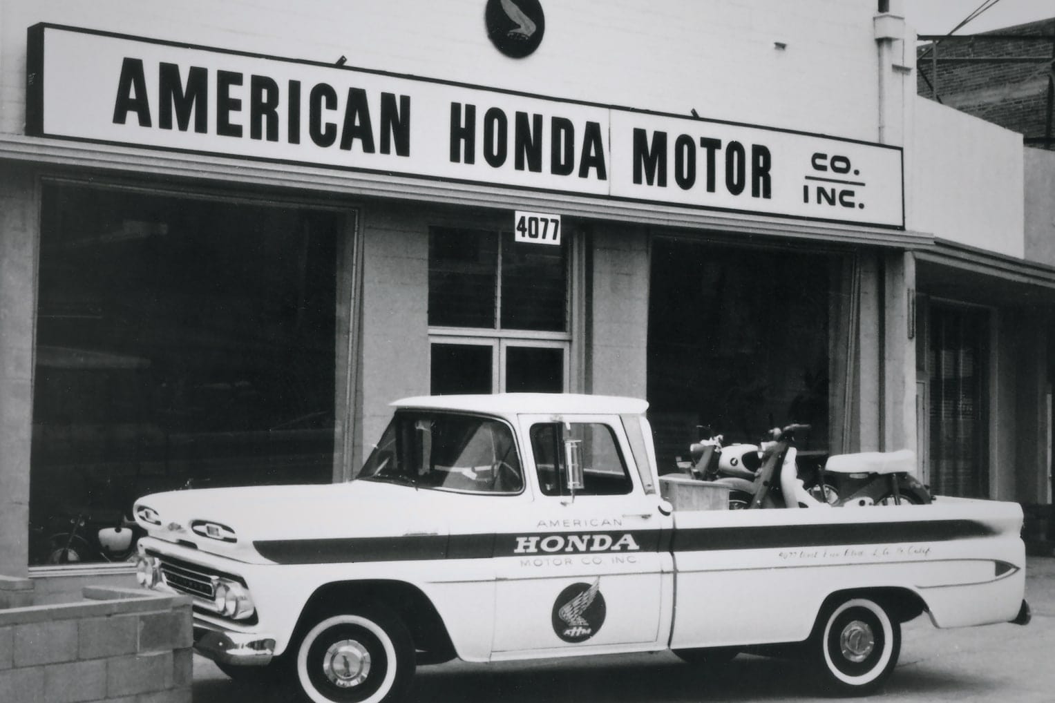 A classic Honda truck from American Honda Motor Co., Inc.