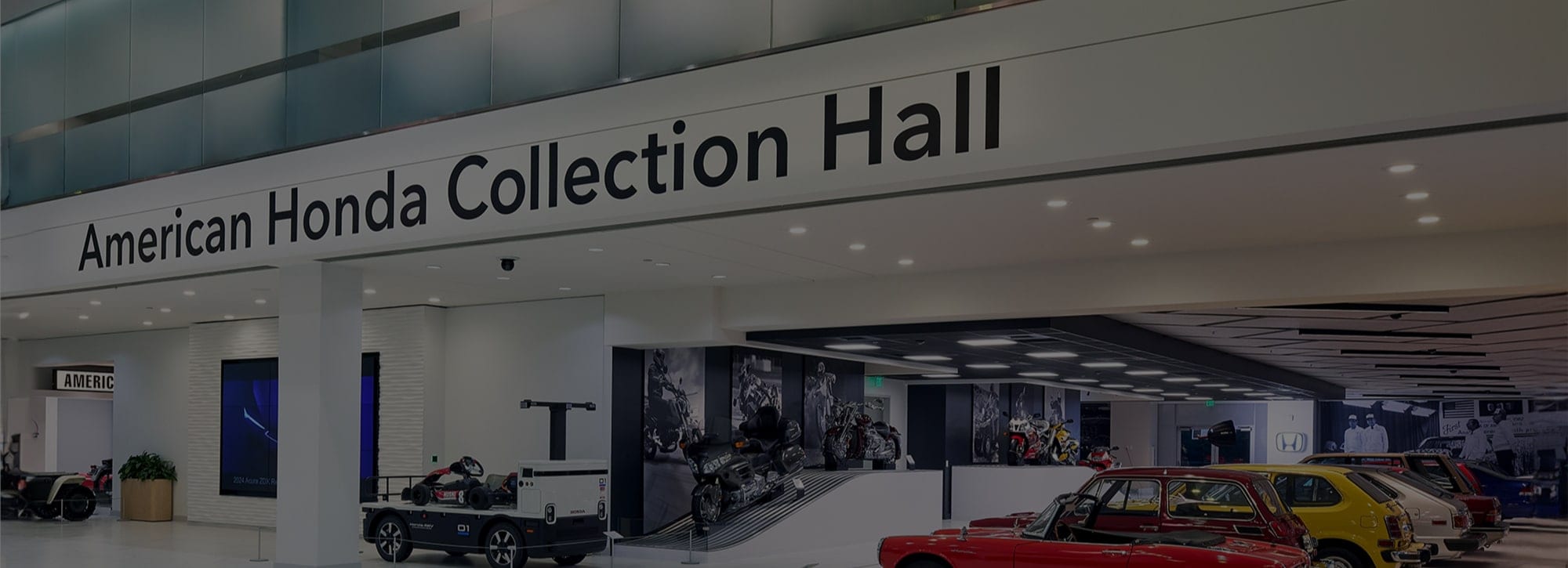 American Honda Collection Hall lobby